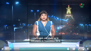Reportage Rtb atelier de validation de l'étude pour la mise en place d'un mécanisme